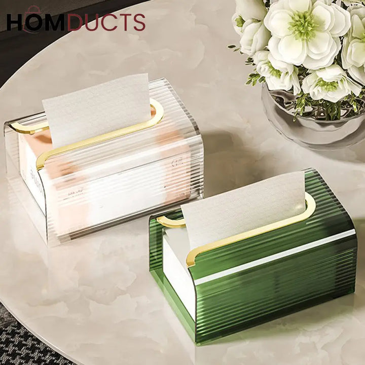 Wall Mounted Transparent Tissue Box