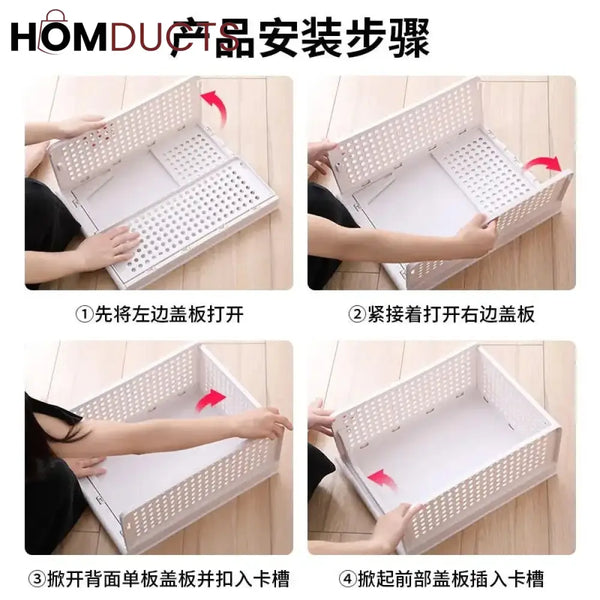 Wardrobe Foldable Storage Organizer