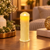 Warm White Flameless LED Pillar Candle – 1 Piece lifestyle image
