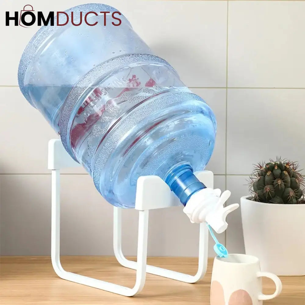 Water Bottle Stand With Nozzle