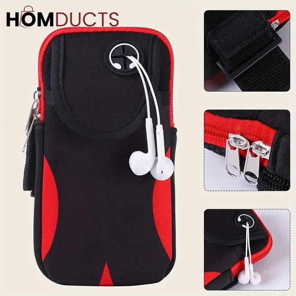 Waterproof Sports Arm Bag With Headset Hole