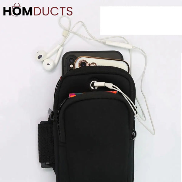 Waterproof Sports Arm Bag With Headset Hole