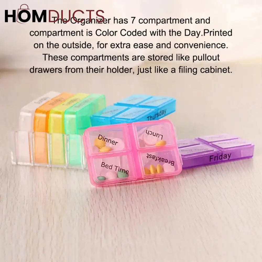 Weekly Pill Box