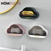 Whimsical Cloud Soap Dish: Wall Mounted Bathroom Holder