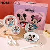 Whimsical Disney Dining: Mickey & Minnie 8-Piece Ceramic Set