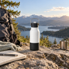 White & Black 700ml Water Bottle