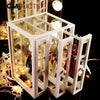 Clear Acrylic Jewelry Organizer: Earring & Necklace Display Stand