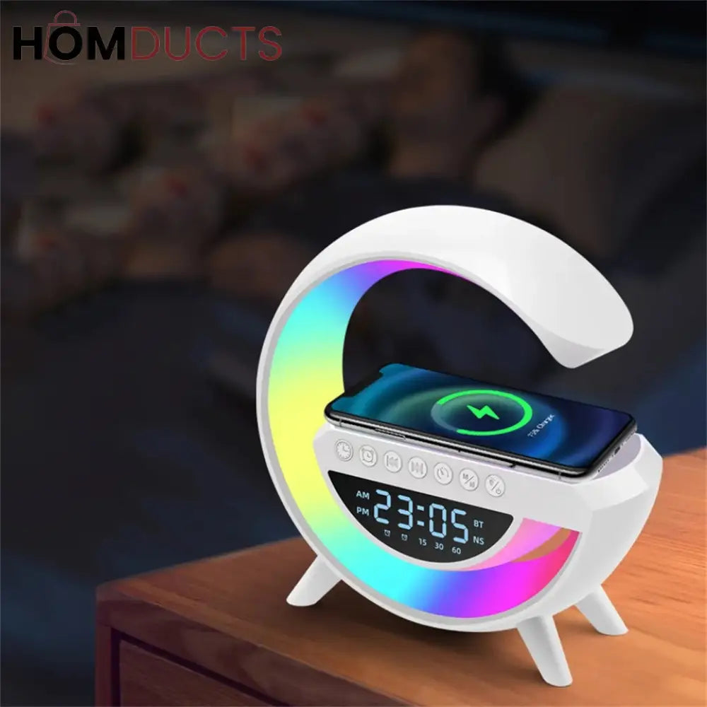 Wireless Bluetooth Speaker With Lamp And Mbl Charging Option Watch Option