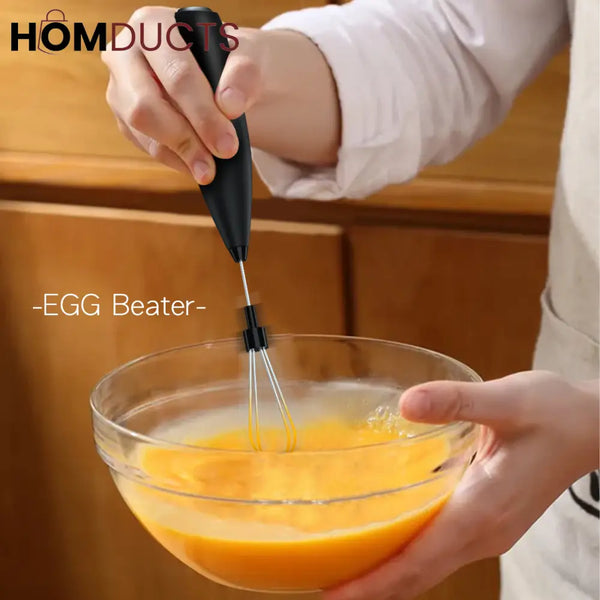 Wireless Electric Coffee And Egg Beater With Stand