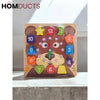 Wooden Clock Puzzle For Kids