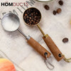 Wooden Handle Stainless Steel Measuring Spoon