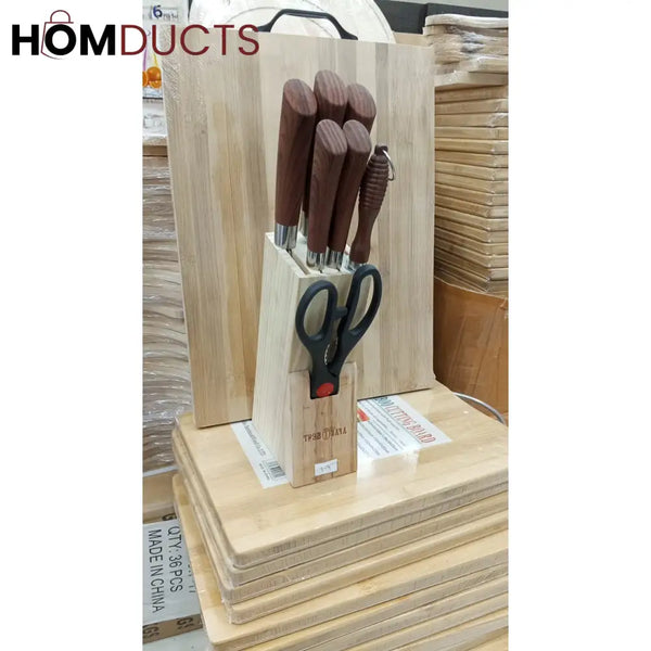 Wooden Knife Holder