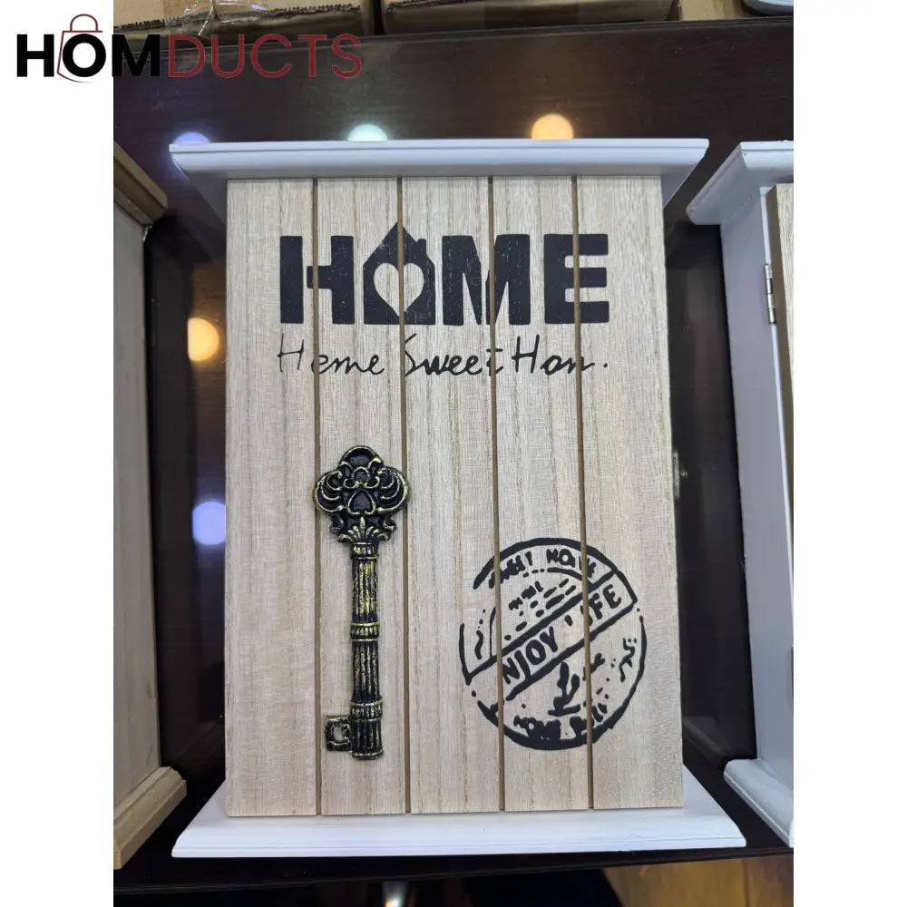 Wooden Wall Mounted Key Holder