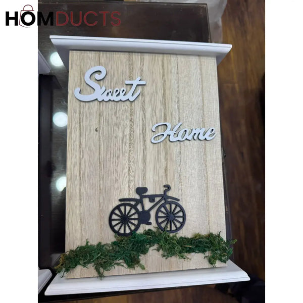 Wooden Wall Mounted Key Holder