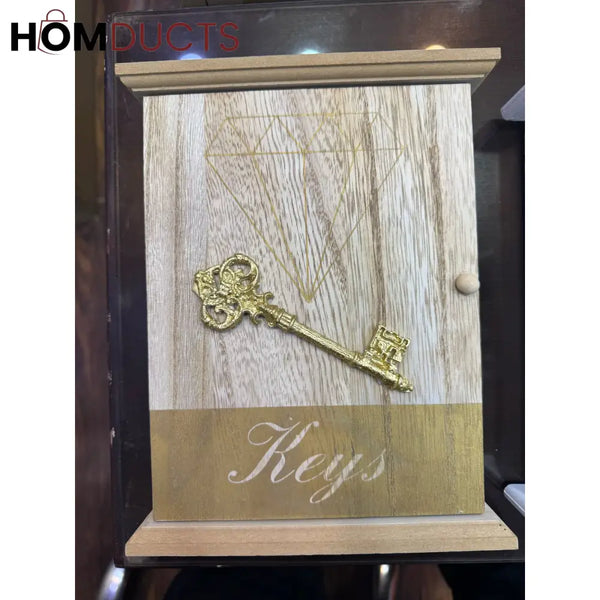 Wooden Wall Mounted Key Holder