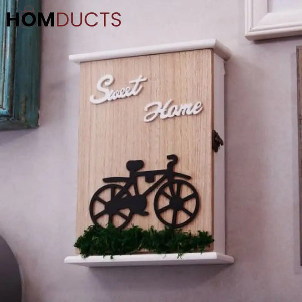 Wooden Wall Mounted Key Holder