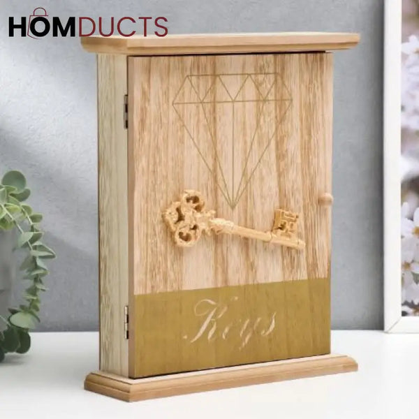 Wooden Wall Mounted Key Holder