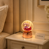 Decorative Moving Flower Ball Table Lamp 19-6