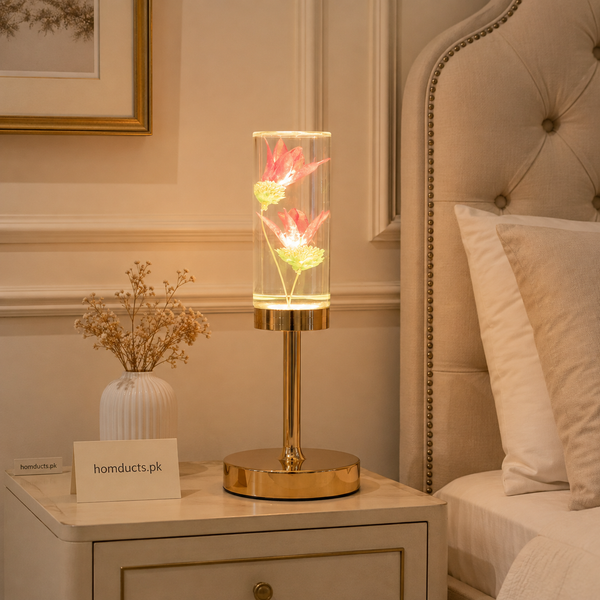 Decorative Metal Leaf LED Table Lamp