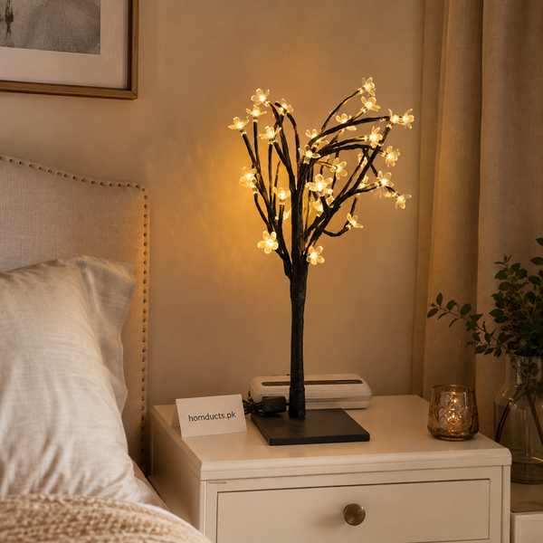 Black Decorative Blossom Tree Lamp PTL-2