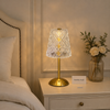 Golden Metal Acrylic Table Lamp 3867-6