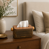 Wood-Effect Handle Tissue Box 3904-11
