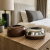 Oval Wood-Effect Plastic Tissue Box 3904-14
