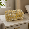 Luxury Nugget Texture Plastic Tissue Box CN
