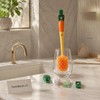 5 in 1 multipurpose bottle and glass cleaning brush set